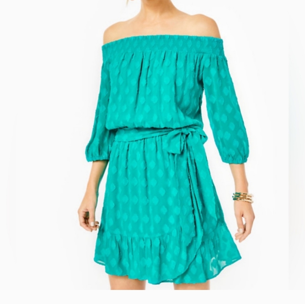 New small teal lp romper